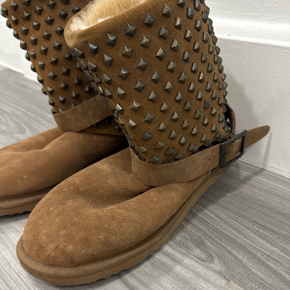 Koolaburra Talia Studded Calf Boots - Picture 3 of 9
